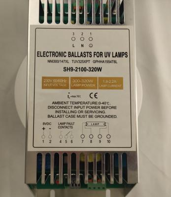China 320W Dimming Electronic UVC Ballast For Double Amalgam Germicidal Lamp Reactor for sale
