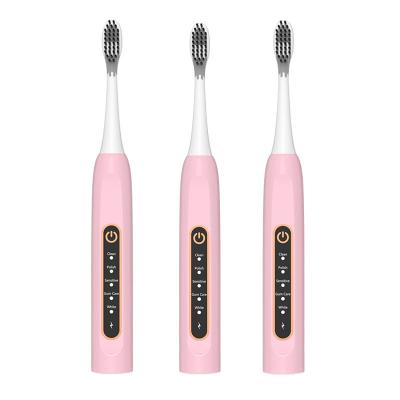 China Food Grade ABS Ultrasonic Automatic Toothbrush Type C Charging for sale