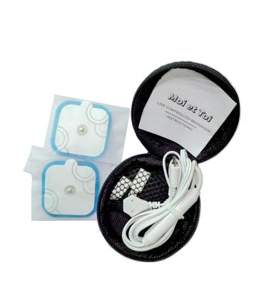 China Diameter 4cm Mini EMS Tens Machine Medical Massager Pad For Home Pain Relief for sale