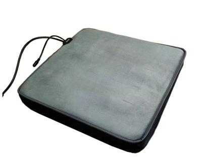 China 50D Foam Home Body Massager Heated Vibrating Seat Cushion 20w for sale
