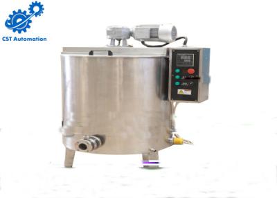 China Cylindrical Chocolate Making Machine Storage Tank 3kW Electrical Heating Power for sale