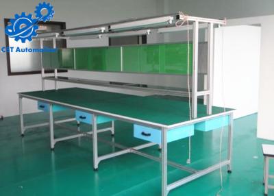 China Folding ESD Safe Workbench , Anti Static Workstation With 30W LED Light for sale