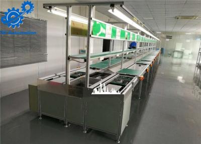 China Big Size LCD Assembly Line Single Stage With Triple Speed Chain Conveys System for sale