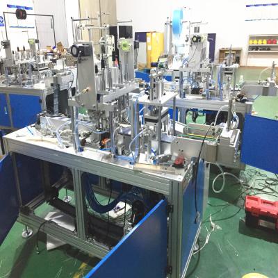 China Full Automatic Face Mask Production Line With 1 To 2 Style for sale