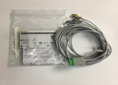 China 3 Lead ECG Trunk Cable 2106309-002 With Intergrated Grabber Leadwire 12FT for sale