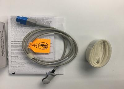 China Ohmeda GE Equipo médico piezas de repuesto, Reutilizable TruSignal Spo2 sensor de oído 9 pines en venta