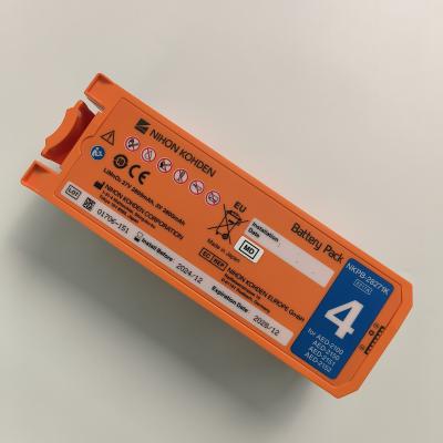 China Nihon Kohden AED Defibrillator Battery Orange AED-2100aed-2150aed-215aed-2152 Nkpb-28271k X217A for sale