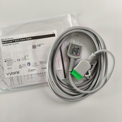 China Vyaire GE Original Multi-Link ECG Care Cable 3/5-Lead AHA 3.6m / 12 Ft. REF: 2017003-001 for sale