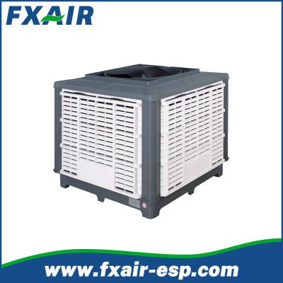 China 18000cmh Hot sale noiseless box shape industrial Wall Mounted Air cooler/ Evaporative air cooler/ industrial air cooler for sale