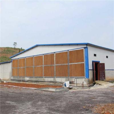 China Thick Evaporative Cooling Pad , Automatic Environment Control Poultry Shed for sale