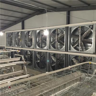 China Energy Efficient Poultry Farm Climate Control System For Cooling Silver White Color for sale