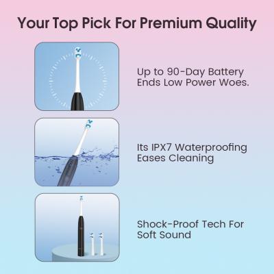 Κίνα Βέλτιστες καυτές πωλήσεις Ivismile Λευκό φως Λευκαντικό Led Φορητό Ταξίδι έξυπνη οδοντόβουρτσα Ηλεκτρική με βούρτσα και φορτιστή προς πώληση