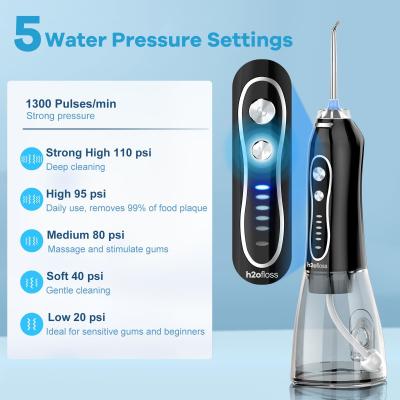 China 20 años de fábrica gratis OEM IPX7 impermeable portátil Dental agua de chorro Dentes de agua Flosser Riego oral para viajes a casa en venta