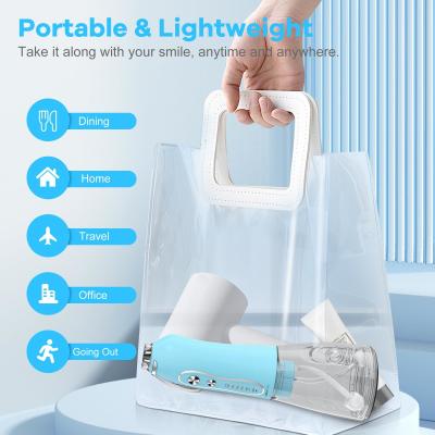 China Fabrica OEM Flosser de agua eléctrico portátil sin cable USB Flosser de agua dental Fabricante de riego oral en venta