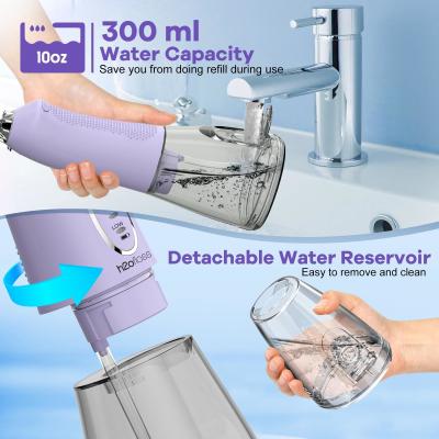 Cina Portatile USB Power Flosser d'acqua elettrica forte pressione dell'acqua Pulizzatore dentale per uso domestico Rimozione del filo dentale visivo Made in vendita