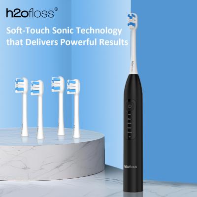 China Custom Private Label IPX7 Waterproof Travel Electric Toothbrush for Adults Soft Bristle UV Sterilization LED Teeth Whitening for sale