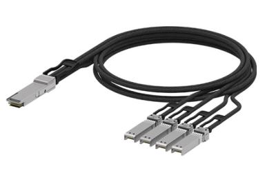 China 200G QSFPDD to 4x50G QSFP28 Breakout DAC(Direct Attach Cable) Cables (Passive) 1M 200G QSFPDD DAC for sale
