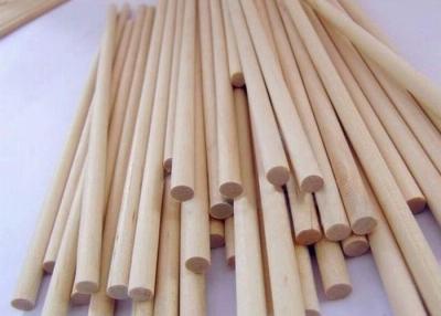 China Solid Long Wooden Dowel Sticks , Birch Decorative Wooden Dowels for sale