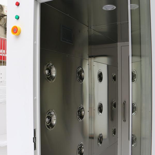 Quality 304 Stainless Steel Air Shower Room Customized Clean Room Equipment for sale