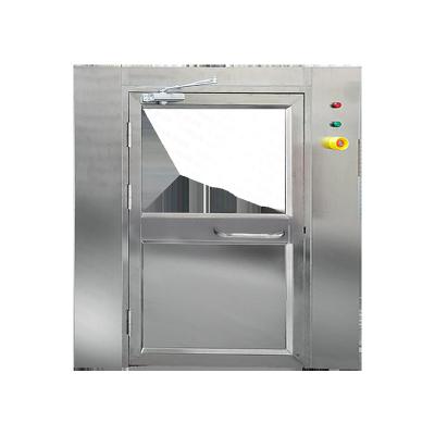 China air shower pass box uv stainless steel 304 pass box laminar flow pass box manufacture for sale