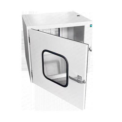 China Aanpasbare Cleanroom Pass Box Elektronisch / Mechanisch Interlock Pass Cabinet Te koop