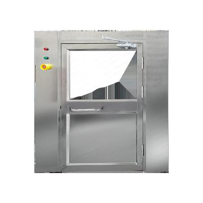 China Stainless Steel Clean Room Pass Box UV Pass Through Box For Dust Free Room for sale