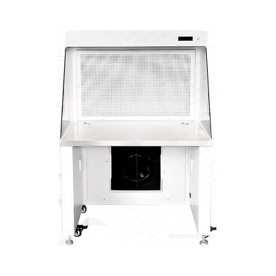 China MRJH Horizontal Airflow Hood White Cold Plate Baking Paint SS Laminar Air Flow Workbench for sale