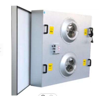 China Equipo de aire acondicionado Unidad de filtro de ventilador Unidad de filtro de purificación de ventilador doble Unidad de filtro de ventilador de tamaño 4 × 4 industria farmacéutica en venta