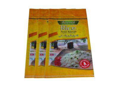 Chine Les sacs d'emballage de riz de polypropylène, riz de Wpp de barrière d'humidité met en sac la stratification de Bopp à vendre