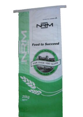 China Thick Woven Polypropylene Feed Bags 50lb Lightweight for sale