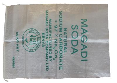 China 50Kg Biodegradable Plastic Fertilizer Bags / Polypropylene Soil Packaging Bags for sale