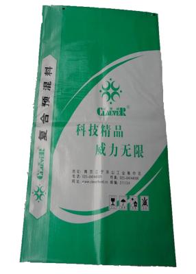 China Extra Large Organic Fertilizer Packaging Bags For 30LB NPK Double Stitched for sale