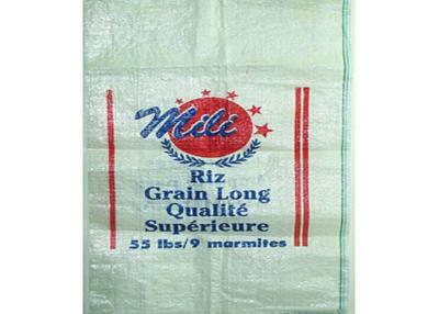 China Biodegradable PE Woven Bag For Packaging Flour / Fertilizer 10 Kg 25 Kg 50 Kg for sale