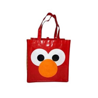 China Printing Custom Plastic PP-Woven Hand Shopping Bag for sale