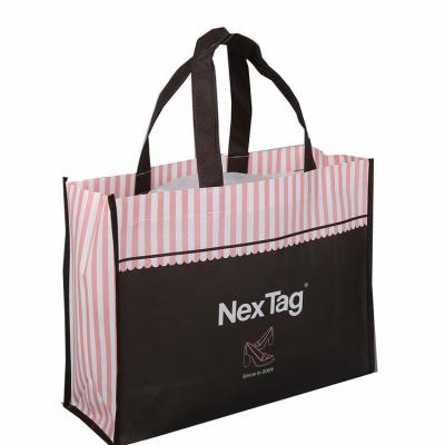 China PP Woven Laminated Shopping Bag for Promotion for sale