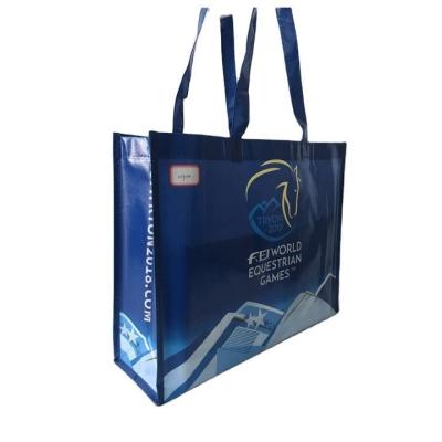 China Chinese Manufacturer Recycled Wholesale Promotion Custom Logo Printed Reusable Tote Shopping PP Woven Laminated Bag for sale
