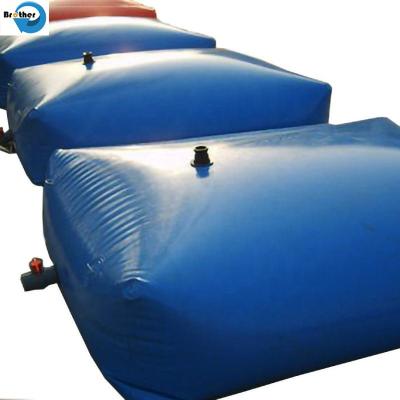 China Flexible Customized 600-10000 Liter Inflatable Bladder Plastic Large PVC/TPU Pillow Flexible Water Storage Tank en venta