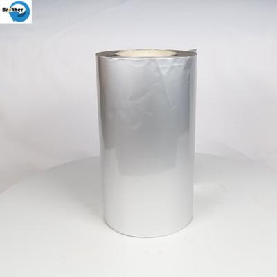 China PE Coated Aluminum Foil, Metallized Aluminum Pet Film Coating PE Film Roll for Insulation for sale