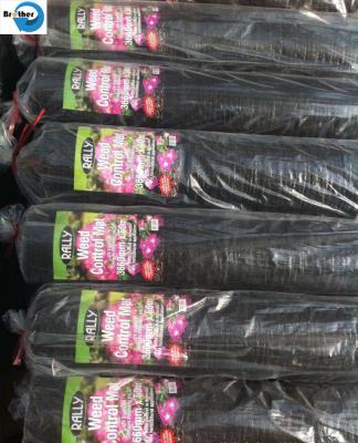 中国 Woven Agriculture Fabric PP Ground Cover / UV Treated Durable Weed Barrier Grass Control Fabric 販売のため