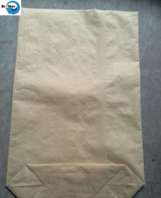 China 100% Wood Pulp Kraft Paper Laminated PP Woven Bag Paper Plastic Bag for sale