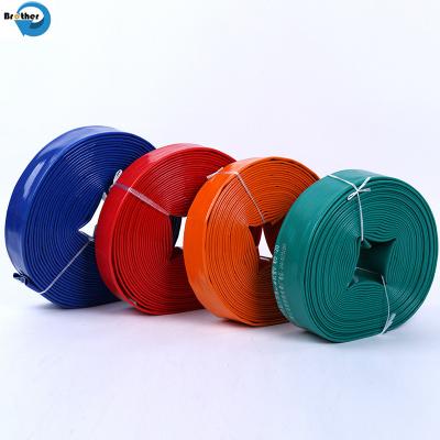 China Hot Sale Agricultural Irrigation New Material Water Pump PVC Layflat Hose for sale