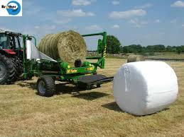 China 120gsm Moisture Proof Polypropylene Hay Bale Sleeves Fabric Roll For Packing à venda