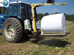 China China Good Sale Colored Non Toxic Large Round Hay Bale Covers , Breathble Hay Bale Fabric en venta