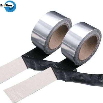 China Butyl Rubber Coated with Aluminium Waterproof Roofing Tape Joint Sealer and Window/Door Tape en venta