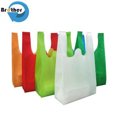 China Wholesale Custom Printed Eco Friendly Recycle Reusable Grocery Bag PP Laminated Non Woven Bag Fabric Tote Shopping Bags à venda