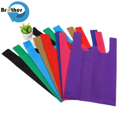 Китай Eco Bag Non Woven, Groceries Ultras Sonic Deal Manufacturer PP Sublimation Yiwu T Shirt Non Woven Bag, Nonwoven Vest продается