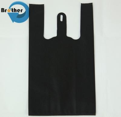 中国 Cheap Custom Promotion Simple PP Non-Woven Shopping Bag Recyclable Foldable Laminated Nonwoven Carrier Drawstring Fabric 販売のため