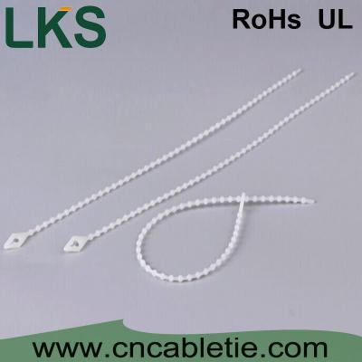 China LKS-120KT nylon 66 Bead cable ties with different color for sale