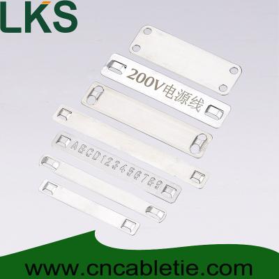 China Stainless steel marker plates for sale