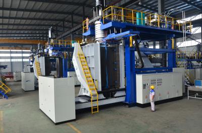 Chine 500 litres huit couches machine de moulage par soufflage par extrusion chargeur sous vide à vendre